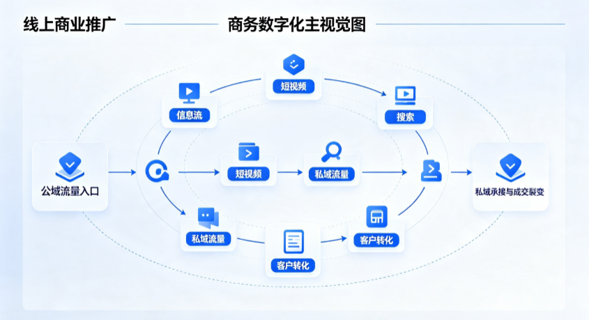 隆回县线上商业推广怎么做？全域流量闭环搭建与低成本转化实战指南